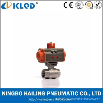 Baixo preço Ningbo Manufactory Aço inoxidável parafusado 2 PC Ball Valve